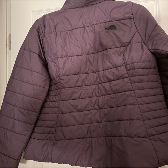 The North Face Women's Dark Purple Puffer Jacket - Picture 3 of 5